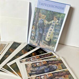 Pomegranate Impressionist Note Cards Boxed Set – Degas Renoir Morisot Tissot
